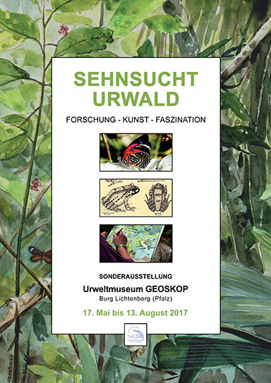 Plakat Sehnsucht Urwald
